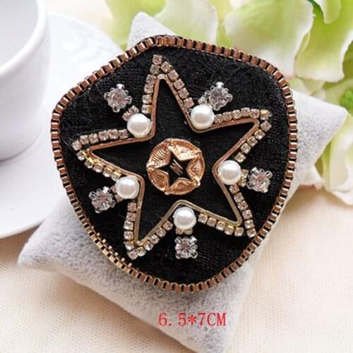 Luxury Retro Handmade Small Fragrance Number 5 Brooch For Woman Bow Tie Crown Brooches Party jewelry