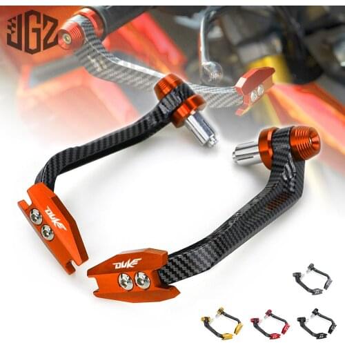 Motorcycle Carbon CNC Aluminum Hand Guard Protector Handle Bar Ends For KTM DUKE 125 390 250 200 690 790 2013-2020 Accessories