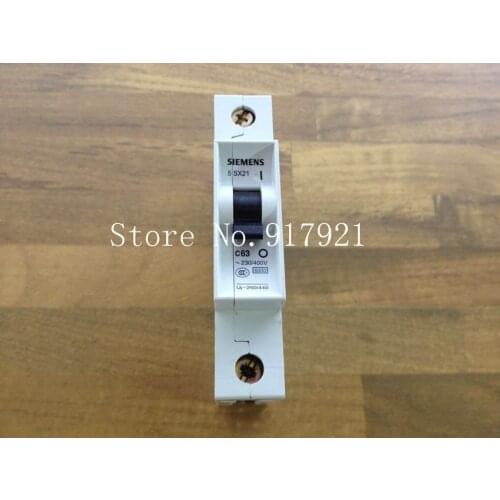 [ZOB] original original 5X21 C63 air switch 1P63A miniature circuit breaker genuine original --10pcs/lot