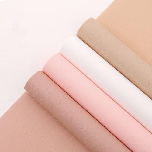 20pcs Waterproof Three-dimensional Embossed Paper Korean Candy Color Flower Wrapping Ppaer Gift Wedding Wrapping Paper