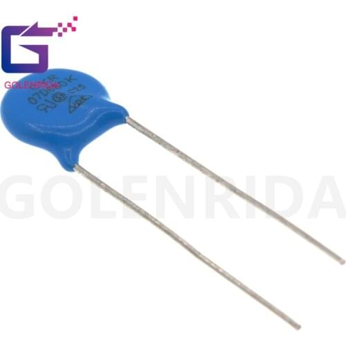 50pcs varistor 07D680K 68V piezoresistor 7D680K 07D680