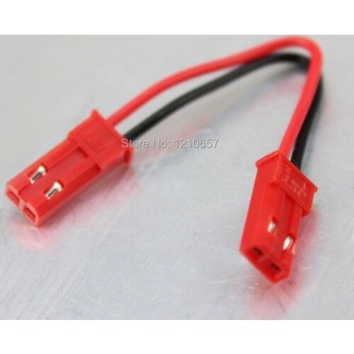 50 pieces Lot JST Connector Power Wire Male To Male For RC Battery