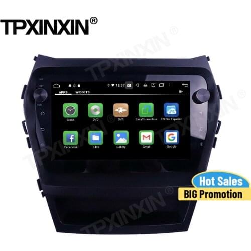 Carplay Car Radio 2 Din Stereo With Screen Android For Hyundai IX45 Santa Fe 2014 2015 2016 2017 2018 GPS Player Audio Head Unit