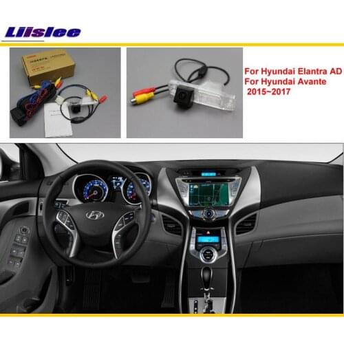 For Hyundai Elantra AD / Avante 2015 2016 2017 Car Rear View Parking Reverse Camera RCA & Original Screen Compatible