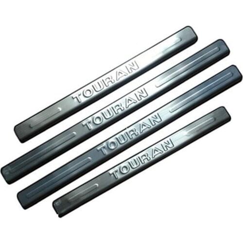 Car accessories In Stainless Steel Plate Door Sill/door sill Scuff for Volkswagen Touran 2004-2015