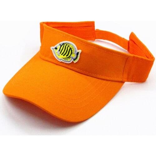 Fish animal embroidery Visors Baseball Cap Adjustable Snapback cap for men and women 190
