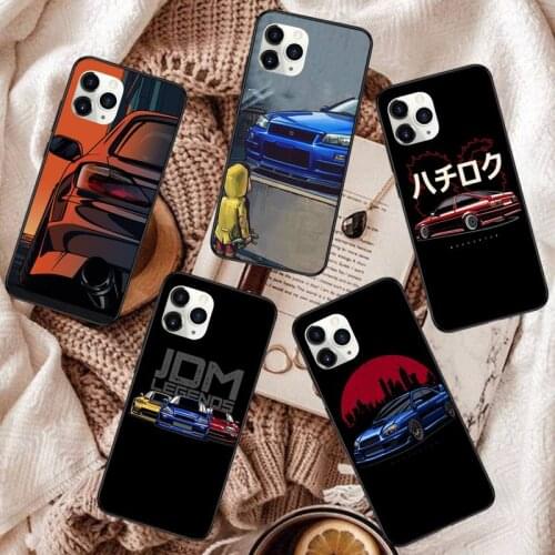 Japan JDM Car AE86 Phone Case for iPhone 11 12 mini pro XS MAX 8 7 6 6S Plus X 5S SE 2020 XR