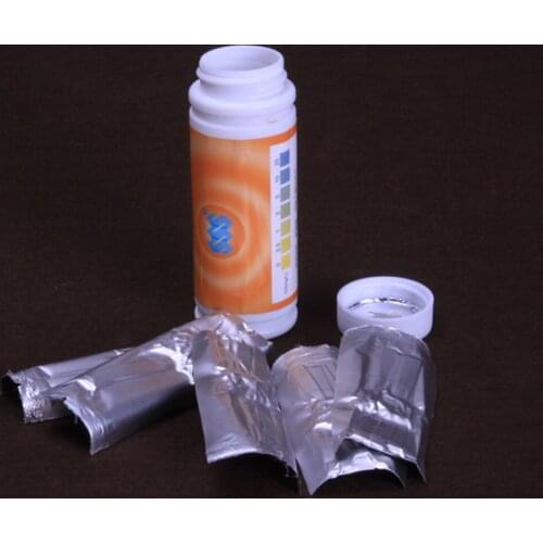 Chlorine Test Paper Strips Range 0-25 mg/l ppm w/ Color Chart Cleaning Wate