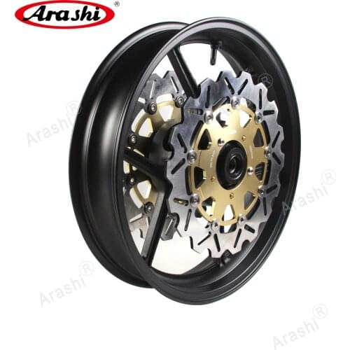 Arashi Z750 2009-2012 Front Wheel Rim Front Brake Discs For KAWASAKI Z 750 2009 2010 2011 2012 Motorcycle Wheel Rims ER6N ZX10R