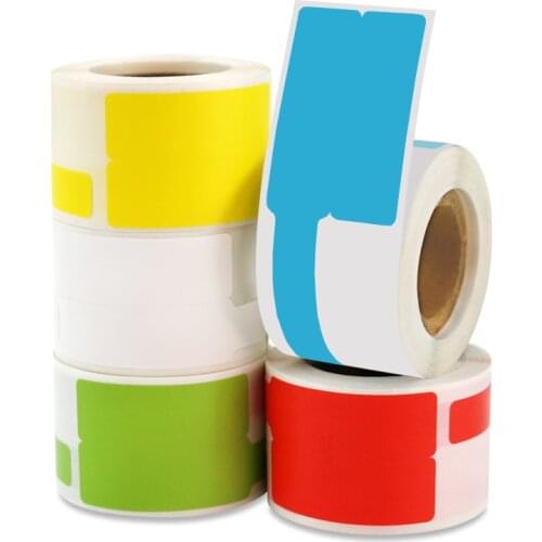 Thermal Cable Label Portable Sticker P-Type Communication Network Fiber Electric Lines Sticker 72*24mm 30*35mm