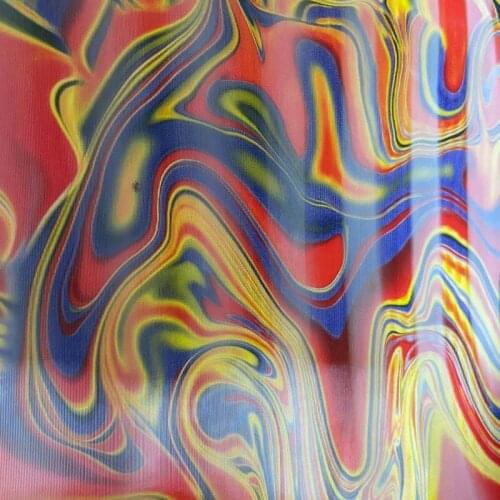 Imitation cotton velvet bottom TPU leather 3D magic printing leather sofa handbags luggage artificial leather, Suitable for shoe