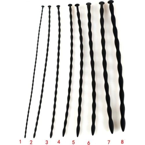 Urethra Catheter Stimulation Stick Insertion Expander Silicone Urethral Plug Sound Dilator Adult Sex Toys for Man