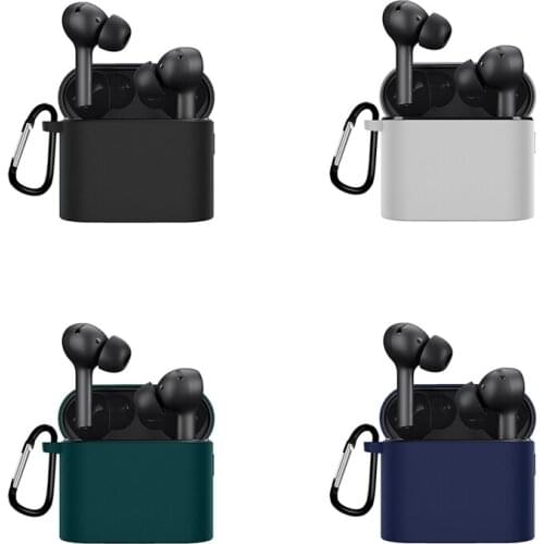 Washable Silicone Protective Cover Shell Anti-fall Earphone Case for Xiao-mi Air 2 Pro Wireless Bluetooth Earphones