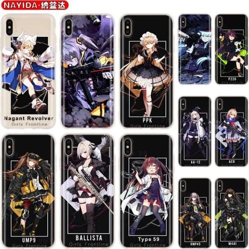Soft TPU case For iPhone 12 Mini 11 Pro XS Max XR X 8 7 6 Plus 5S SE S Cover girls frontline 2020