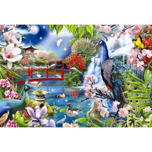 Embroidery Counted Cross Stitch Kits Needlework - Crafts 14 ct DMC Color DIY Arts Handmade Decor -animals zoo 2