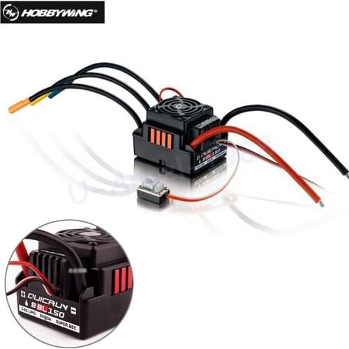 Original Hobbywing Quicrun 8BL150 Brushless Waterproof Sensorless 150A ESC Rock Crawler ESC For 1/8 Rc Car