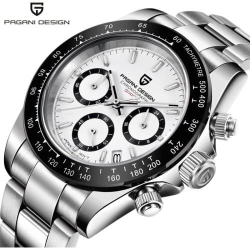 PAGANI DESIGN 2021 New Top Fashion Mens Business Quartz Watch Sapphire Glass Stainless Steel Waterproof Clock Relogio Masculino