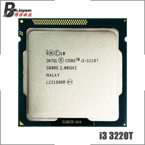 Intel Core i3-3220T i3 3220T 2.8 GHz Dual-Core CPU Processor 3M 35W LGA 1155