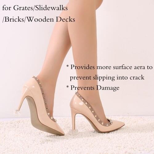 60 Pairs/Lot High Heel Protectors Latin Stiletto Dancing Covers Heel Stoppers Antislip Silicone Protectors For Wedding Party