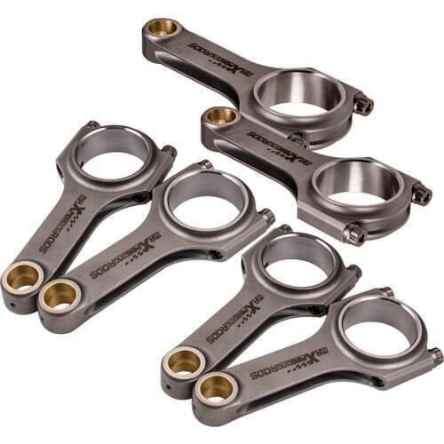 6pcs Connecting Rods 155mm for Audi VW EA839 V6 24v TFSI 3.0T Engine for Audi A6 A7 C8 A8 D5 Q8 S4 B9 S5 F5 SQ5 FY Conrods