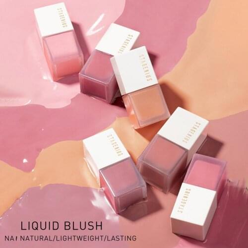 Face Liquid Blusher Contour Makeup Long-lasting Matte Make Up Natural Cheek Contour Blush Brightens Face Cheek Face Cosmetics