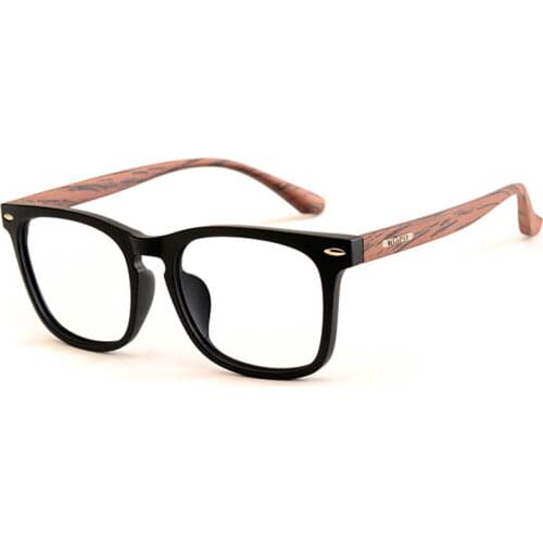 Retro Ultralight Mens And Womens Glasses Frames Imitation Wood Grain Decorative Glasses Frame Optical Glasses Frame 98028