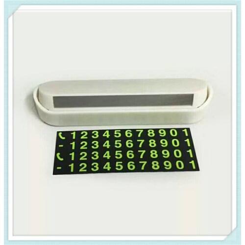 Universal Car Temporary Parking Card Night Phone Number for Hyundai ix HND-3 Veloster i10 LPI CCS NEOS-3 Accent SR HND-4 R