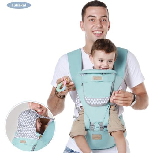 New Baby Carrier HipSeat Windproof Cap Baby Sling Wrap Ergonomic Infant Baby Kangroo 0-36 Month All Season Kids Baby Care