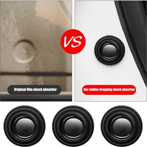 10 Pcs Silicone Auto Door Shock Stickers Absorber Shock Pad Switch Buffer Shock Absorber Car Accessories Universal