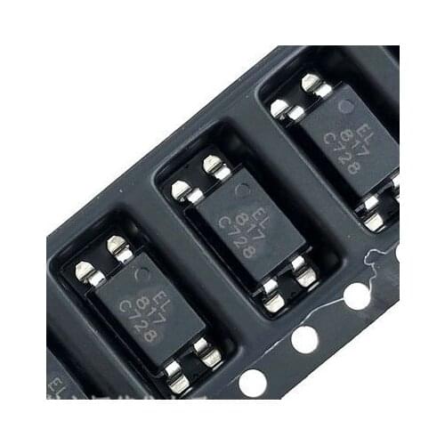 100pcs/lot SMD optocoupler EL817C (PC817) EL817S-C SOP-4 In Stock