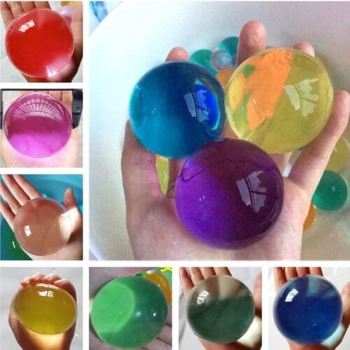 30PCS/bag Water Beads Crystal Soil Hydrogel Balls Growing Gel Ball For Flowers Children Toy Beads Jelly Balls Wedding Home Decor