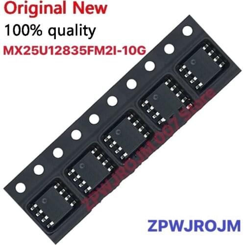 5pcs/lot MX25U12835FM2I-10G MX25U12835FM2I 25U12835FM2I-10G MX25U12835F 25U12835F MX25U12835 SOP-8