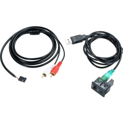 Car AUX USB Adapter Universal USB Charging Replacement for Clarion Alpine USB Adapter Car Accessories