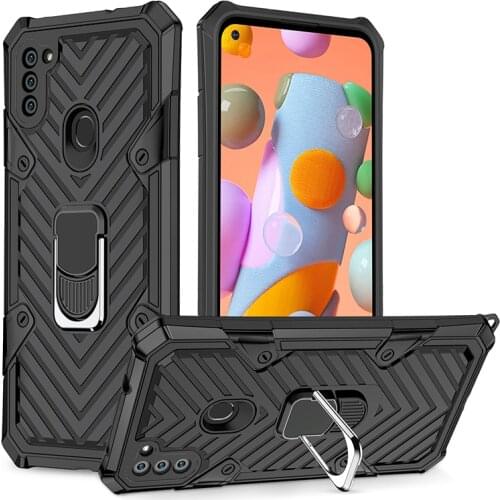 Car Mount Covers for Samsung Galaxy A01 A11 A21 Magnetic Kickstand Case for Samsung Galaxy A21S A31 Cases Military Protective
