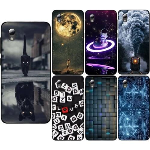 For ZTE Blade L8 Case Luxury TPU Silicone Cases for ZTE Blade A3 2019 Phone Back Cover for ZTE Blade l8 Funda Coque