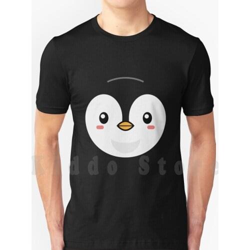 Baby Penguin Face T Shirt Cotton Men Diy Print Cool Tee Penguin Cartoon Penguins Adorable Baby Penguin Penguin Baby Penguin