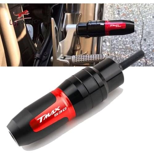 For Yamaha Tmax530 Tmax T-MAX 530 2012-2018 2017 2016 2015 2014 Motorcycle CNC Exhaust Sliders Crash Protector Frame Crash Pads