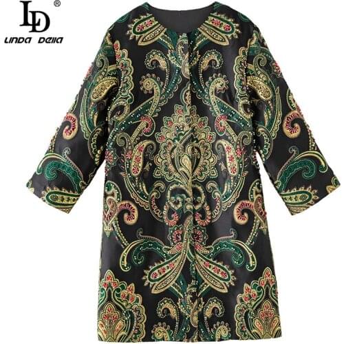 Женские черные пальто LD LINDA DELLA China At AliExpress