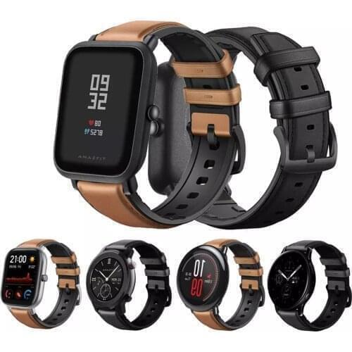 Amazfit Neo/Pace stratos 2 2s 3 GTS 2 Strap Bracelet Smart watch Metal Bracelet Band Amazfit bip S GTR 42/47MM Haylou LS02 Strap