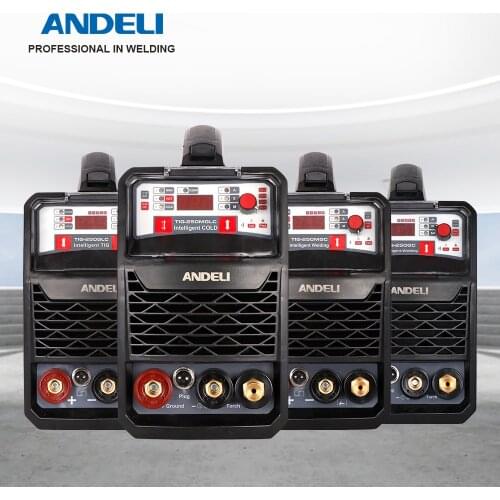 ANDELI TIG Welding Machine TIG-250 TIG/CLEAN/COLD/MMA Welding 4 in 1 TIG Welder Portable Single Phase DC Inverter