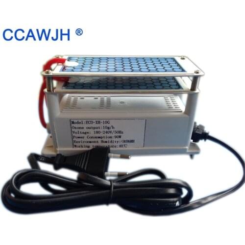 10g Ceramic Plate Ozone Generator Air Purifier 220V EU Plug Decompose Pet House Smell Restroom Odor Smoke Thoroughtly