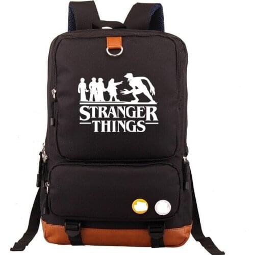 Mochila Stranger Things Backpack Womens Bag Mens Laptop Backpack School Bags for Teenagers Boys Girlss Backpack Travel Bags