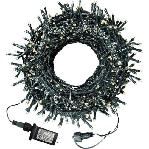 LED Christmas Tree String Lights 300 LED Outdoor Mini Fairy Lights with 8 Modes Waterproof Xmas US Plug