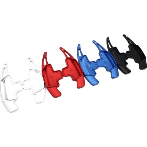 2 pcs/ For Mercedes Benz AMG A45 C63 CLA45 GLE GLA CLS GLS W205 W213 Car Steering Wheel Paddle Shift Extension Shifters