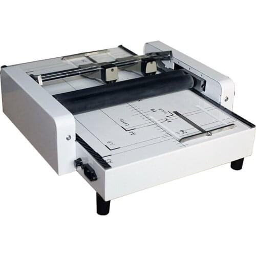 220V Manual Folding Machine A3 Format Flat Binding Saddle Stitching And Folding Three-In-one Folding Machine DC-200S
