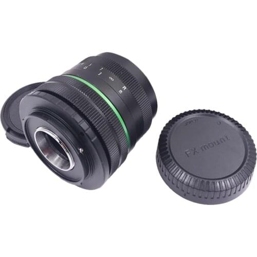 35mm f/1.6 Manual Focus APS-C Lens w/ C-FX Adapter Cap Set For X-E2 X-M1 X-A2