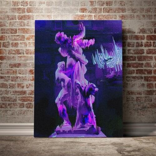 Abstract Sculpture Baroque Art Poster Canvas Painting Wall Art Decor Living Room Bedroom Study Home Decoration Prints