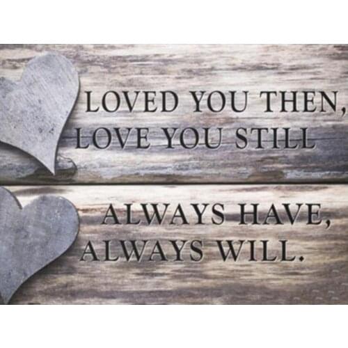 Love you diamond mosaic letters embroidery painting rhinestone wall stickers decoration diamond art needlework handcraft diy