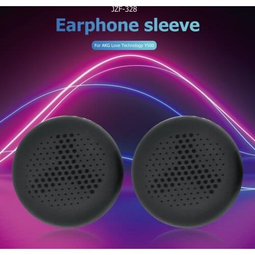 1 Pair Soft Protein Leather Replacement Ear Pads Cushions for AKG Y500 Earpads Wireless Wired Headphone Accessories