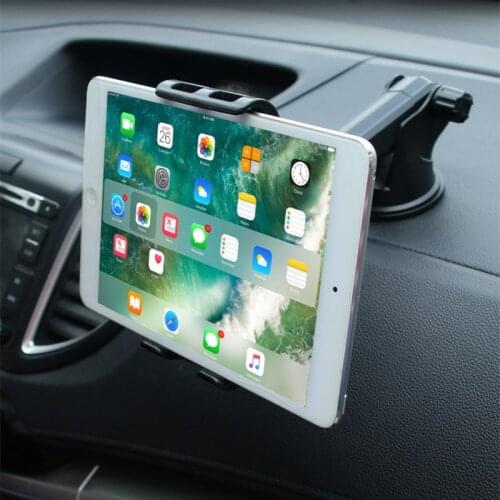 Car Phones Tablets Holder For Samsung Honor IPAD pro air mini 1234 7 8 GPS 360Degree Adjustable Mobile Suction Cup Bracket Stand